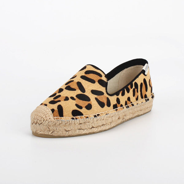 Leopard Print Espadrilles