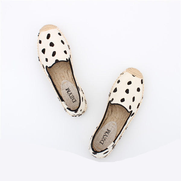 Leopard Print Espadrilles