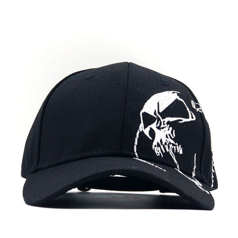 Skull baseball cap